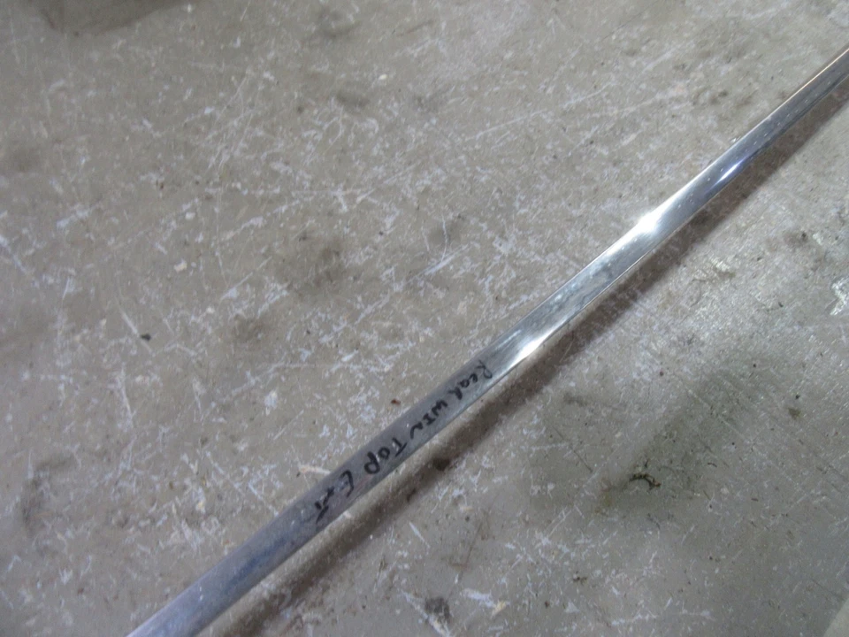 Chevrolet Biscayne 1959 1960 exterior ventana trasera moldura pieza Foto 3 de 4