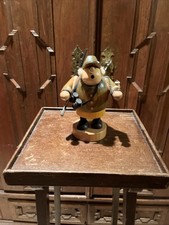 Räuchermann Jäger KWO mit Rucksack BxTxH= 12x12x22cm Rauchfigur gebraucht