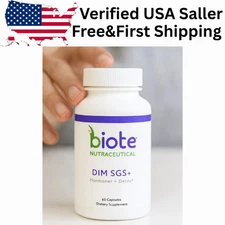 Biote DIM SGS Plus Hormone and Detox Support 60 Capsules New Sealed