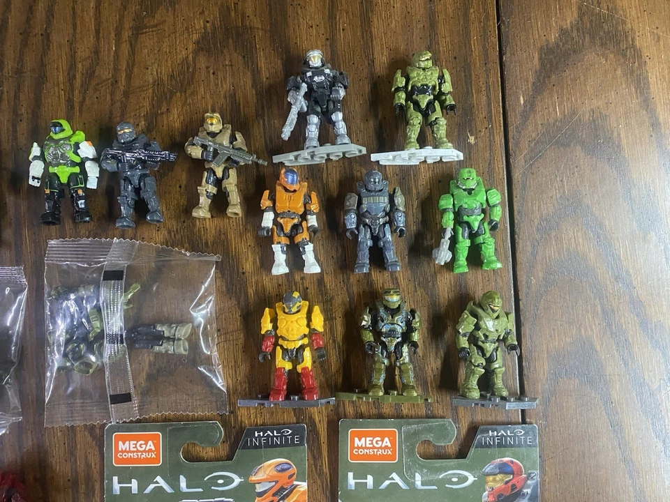 Halo Mega Construx Halo Heroes Series 12 Recon Spartan Mark VII Assorted Lot - Image 2 of 4