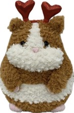 Holiday Home 10” Valentine's Day Guinea Pig with Heart Headband