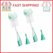 Munchkin  Sponge  Bottle Brush, 2 Pack, Green