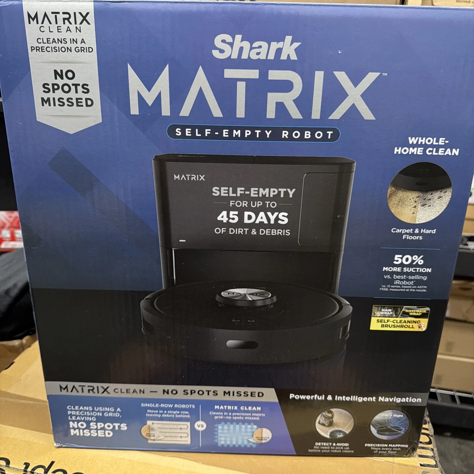 Shark Matrix Robot Vacuum Model: RV2310AE