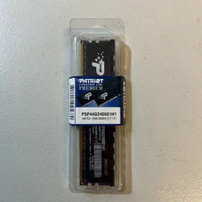 PATRIOT Desktop Memory DIMM DDR4 4GB 2400MHZ CL17 1.2V PSP44G240081H1 PS001510