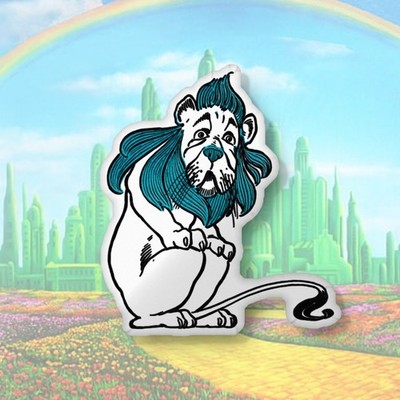 Cowardly Lion Wizard of Oz Custom-shaped pillow