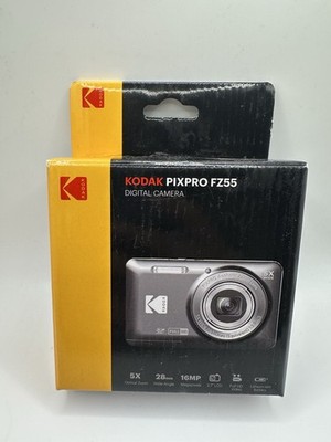 Kodak PIXPRO FZ55 16 MP Digital Compact Camera - Black (FZ55BK) Brand NEW Sealed