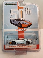 Greenlight 50th Anniversary 2019 Ford GT Heritage Edition 1969 Le Mans /A33