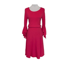 Banana Republic Pink Knit Handkerchief Sleeve Dress size Small