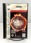NBA Jam T.E. (Sega Saturn, 1995) CIB Complete in Box w Manual + Reg Card Works