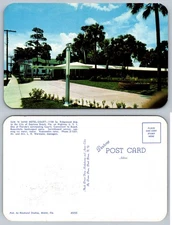 Sun N Sand Hotel Court Daytona Beach FL Postcard