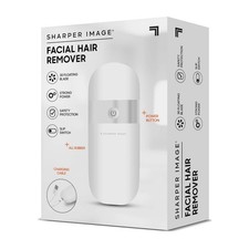 Sharper Image Facial Hair Remover White New