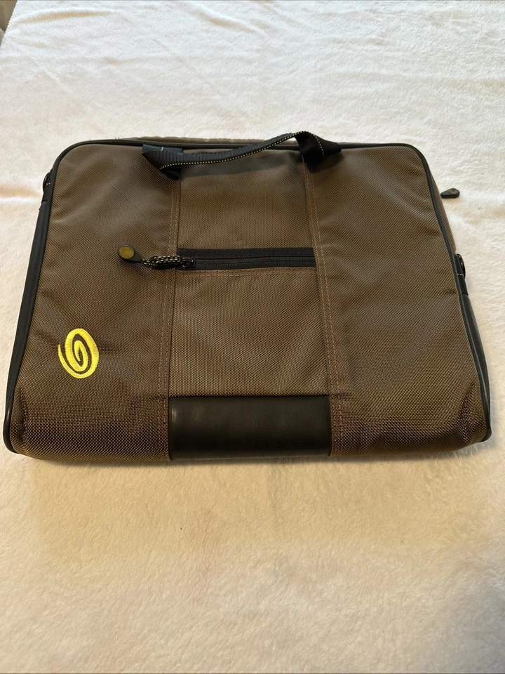 Timbuk2 Bolso Bandolera Grande Organizador Acolchado Bolso de Viaje Maletín Marrón Foto 2 de 4