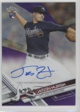 2017 Topps Chrome Rookie Purple Refractor 121/250 Jason Hursh #RA-JHU Auto 0w8