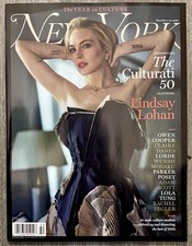 NEW YORK MAGAZINE -  DECEMBER 1-14, 2025 - LINDSAY LOHAN - BRAND NEW