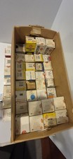 Lot of 41 Vintage Projector Bulbs Sylvania GE Apollo Large Bulbs