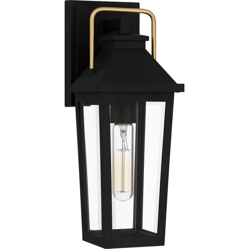 Buckley 1-Light Outdoor Wall Mount in Matte Black - Picture 2 of 7