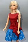 Vintage 1968 Mattel Stacey TNT Twist N Turn Blonde Doll #1165 Best Bow Pak Japan