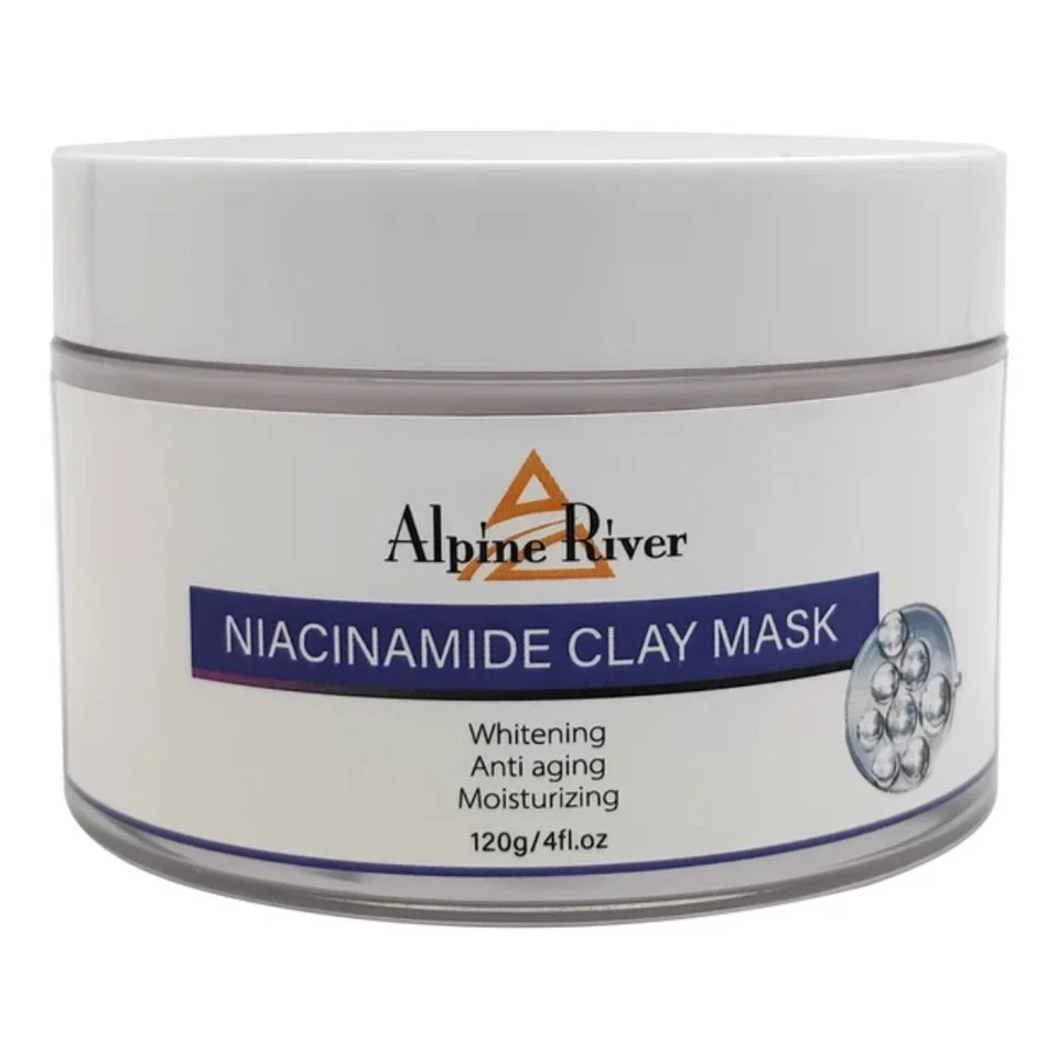 2x50g Turmeric Face Clay Mask Whitening Treat Acne Marks Brightening Deep Pore - Image 4 of 4