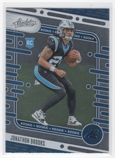 #146 Jonathon Brooks 2024 Panini Absolute Base RC Carolina Panthers