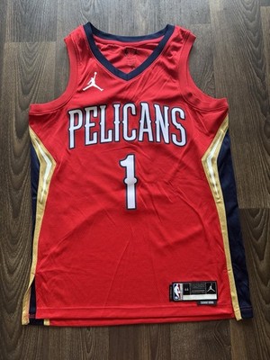 Jordan Statement New Orleans Pelicans Zion Williamson Trikot. Größe M
