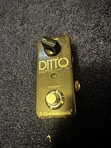 TC Electronic Ditto Looper Guitar Effects Pedal USB True Bypass Mini Loop