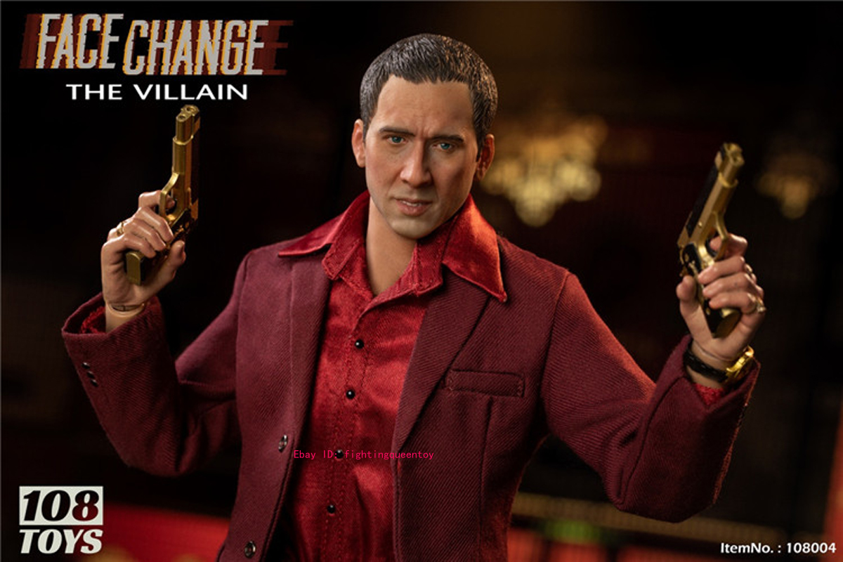 108TOYS 108004 Face Off Castor Troy Nicolas Cage 1/6 Action Figure