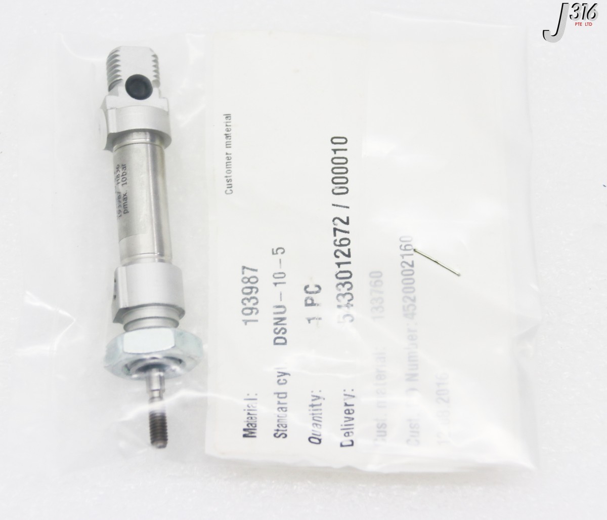 To only  33664 FESTO PNEUMATIC CYLINDER, 193987 (NEW) DSNU-10-5-P | eBay