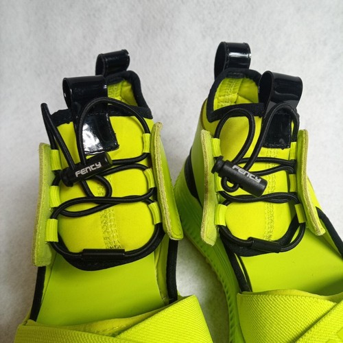 PUMA x Fenty Avid Sneakers By: Rihanna - Sz 8 -Limepunch- Neon Green EUC - Picture 5 of 24