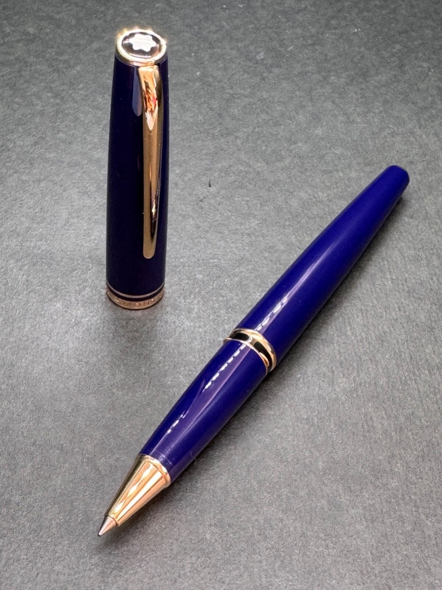 Excellent++] MONTBLANC GENERATION Navy-Blue GT Resin Cap-system
