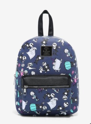 Disney Nightmare Before Christmas Chibi Mini Backpack Bag Jack Sally Zero NBC 