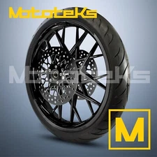 21X3.5 RAZOR MAG WHEEL BLACK FOR HARLEY TOURING MODELS FRONT RIM PRODIGY STYLE