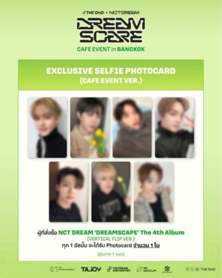 NCT DREAM x THE DnD DREAMSCAPE in Bangkok Thailand Cafe Event
