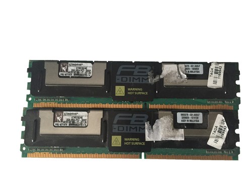 16GB Kit 2x 8GB PC2-5300 Server ECC FB-DIMM 240-Pin DDR2 667MHz