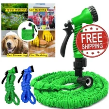 25FT 50FT 75FT 100FT Magic Water Pipe Hose Suit for Gardening Outdoor Use, Green