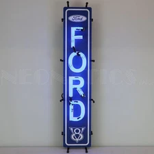 Neonetics 5SMLVF Ford Licensed Vertical Neon Sign