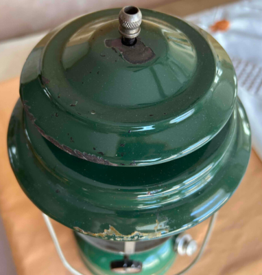Vintage Coleman Lantern 220K - Green - w. 4 Mantles | eBay