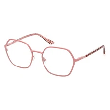 GUESS GU2912 Matte Pink 073 Metal Optical Eyeglasses Frame 55-19-140 GU 2912 RX