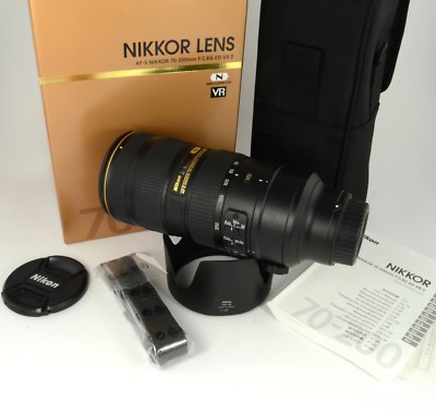 Nikon Nikkor AF-S 70-200 mm f/2.8 G ED VRII N (VR2)  - NEUWERTIG 