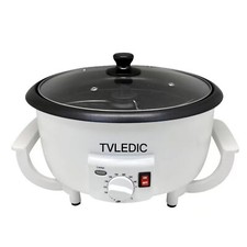 TVLEDIC 110V Electric Coffee Roaster Household Coffee Bean Roasting Baking