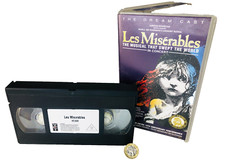 Video Tape VHS Les Miserables NO MOULD See Details Vintage ra