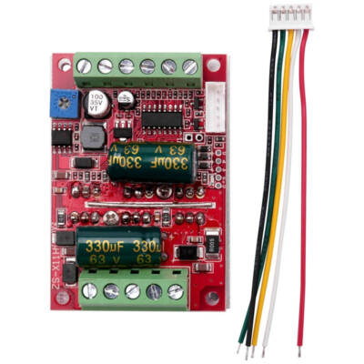 400W 6-60V BLDC 3 Phase DC Brushless Motor Controller PWM Hall Motor Control DA