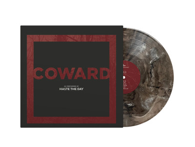 Haste The Day - Coward 10 YR Anniv Remixed & Remastered RED/BLACK SMOKE SEALED