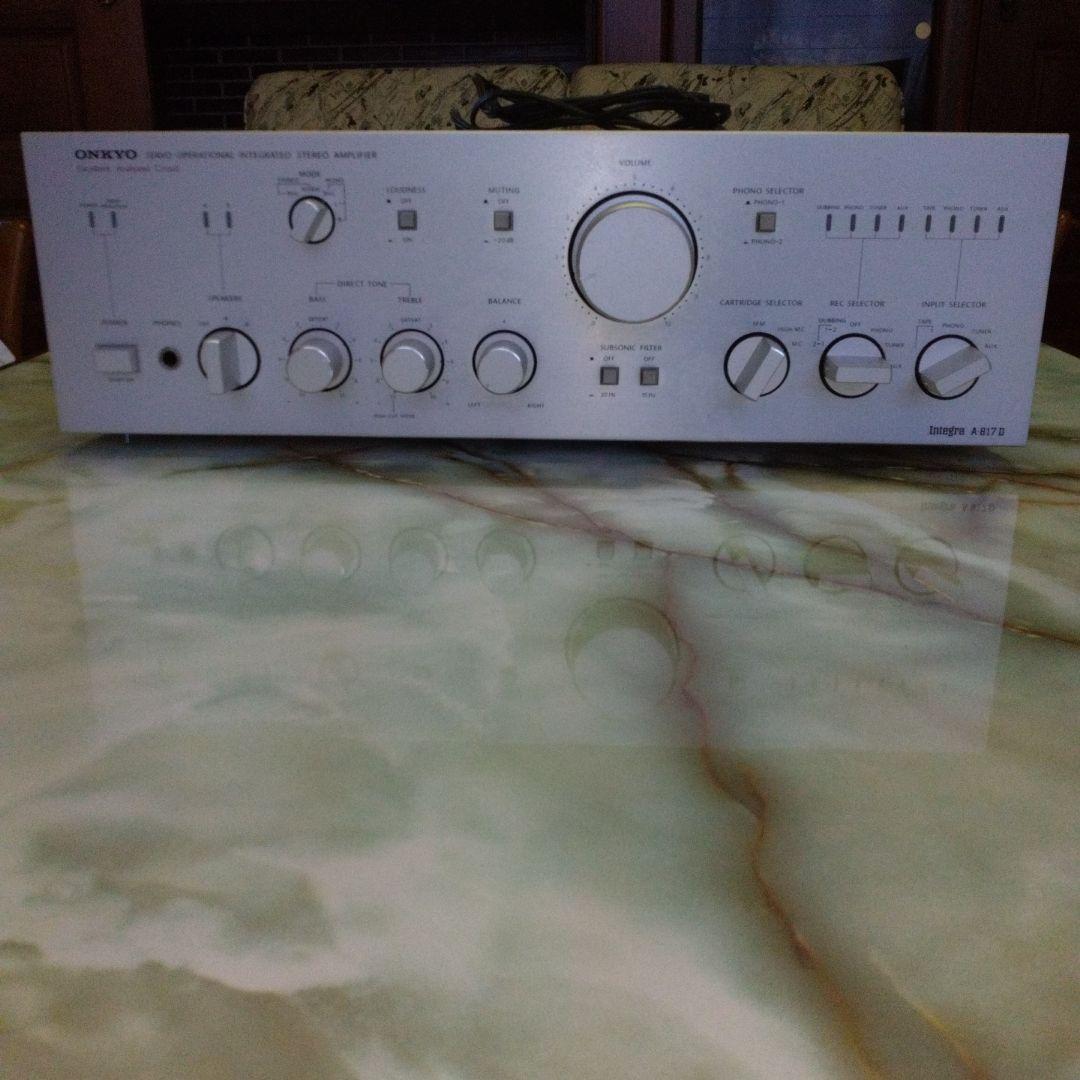 ONKYO Integra A-817D Integrated Amplifier AC 100V Used from ONKYO Integra A-817D Integrated Amplifier AC 100V Used from