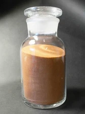 sand - orange-pink dune sand derived from the Navajo sandstone - 250 ml bottle