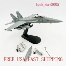 Wltk US Navy F/A-18 Super Hornet Strike Fighter 1/72 Diecast Jet Model US SHIP