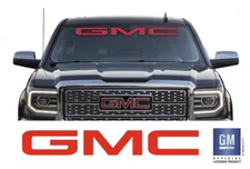 GMC SIERRA " GMC " Denali AT4 SLE SLT Windshield Banner Decal Sticker 32" 