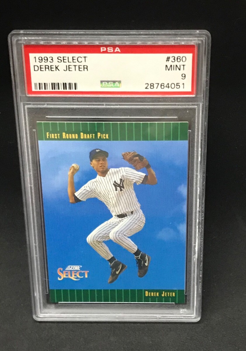 1993 Score Select Derek Jeter #360 Rookie Card Psa 9 Mint | eBay