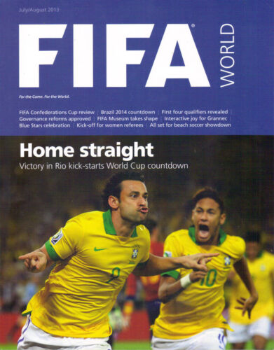 FIFA World magazine July-August 2013 NEW - Picture 1 of 1