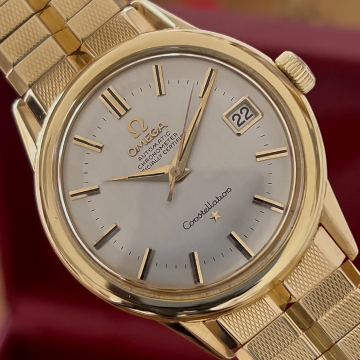 1959 Vintage 18ct Gold Omega Constellation | SERVICED + GUARANTEE image 2