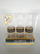 Panoptx Anti Fog Spray For Glasses 3 Pack with Bonus Cleaning Cloth
